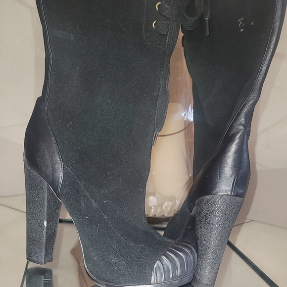 Kelsi dagger mid calf black boot - Picture 3 of 3